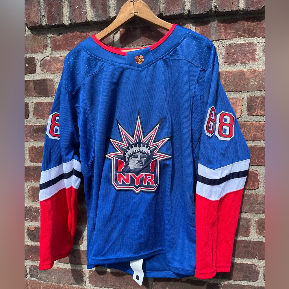 New York Rangers Patrick Kane NHL Adidas Retro Jersey Size Large